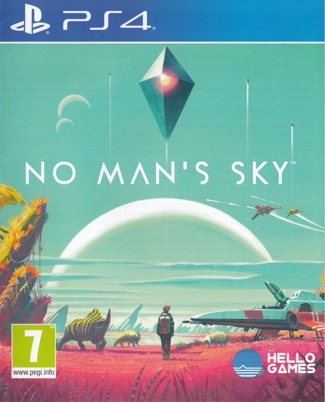 No Man's Sky box art for Playstation 5